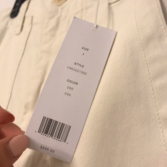 NWT Vince High Rise Military Pants - Picture 4 of 7